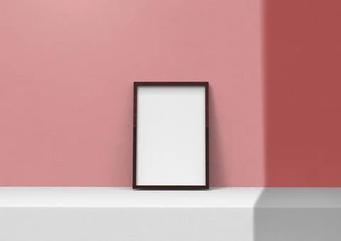 Frame mock up Stock Illustration