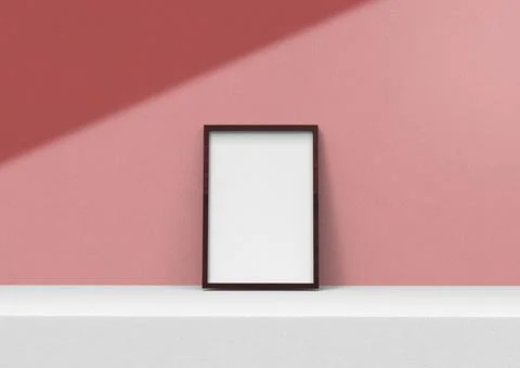 Frame mock up Stock Illustration