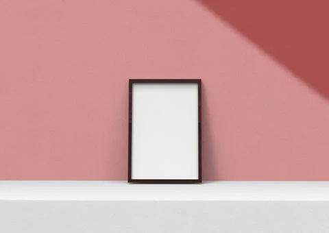 Frame mock up Stock Illustration