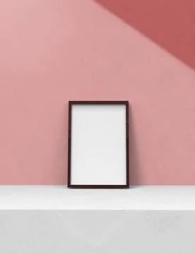 Frame mock up Stock Illustration