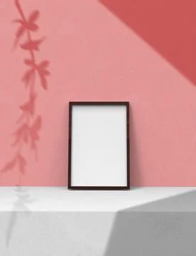 Frame mock up Stock Illustration