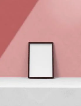 Frame mock up Illustrazione stock