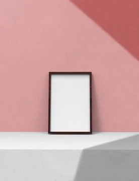 Frame mock up Stock Illustration