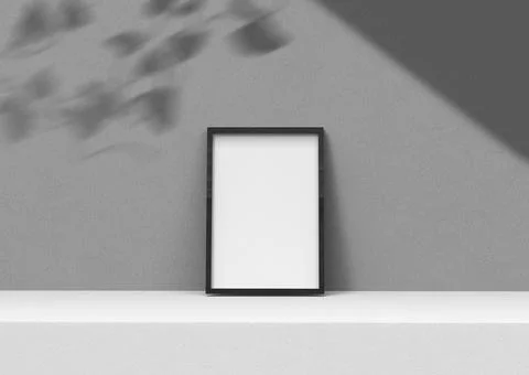 Frame mock up Illustrazione stock