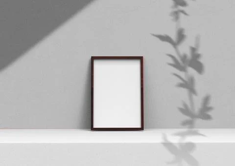 Frame mock up Illustrazione stock