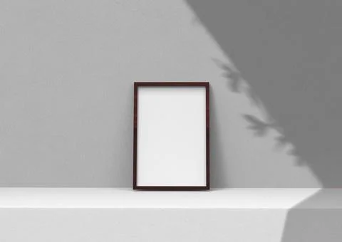 Frame mock up Illustrazione stock