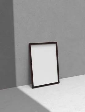 Frame mock up Illustrazione stock