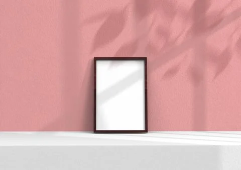 Frame mock up Stock Illustration
