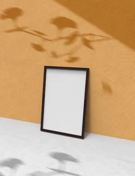 Frame mock up Illustrazione stock