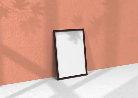 Frame mock up Stock Illustration