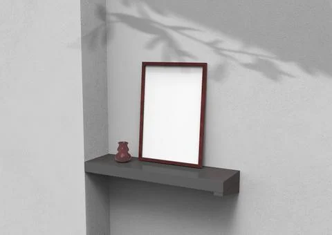 Frame mock up Stock Illustration