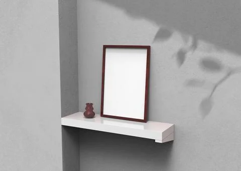 Frame mock up Stock Illustration