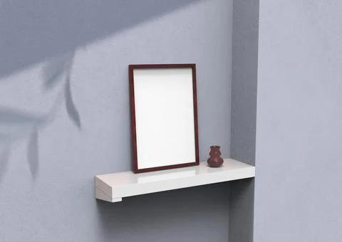 Frame mock up Stock Illustration