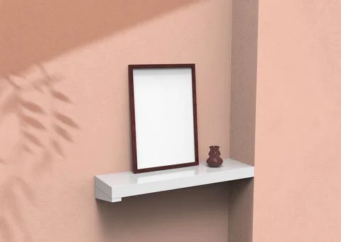 Frame mock up Stock Illustration