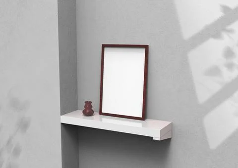 Frame mock up Stock Illustration