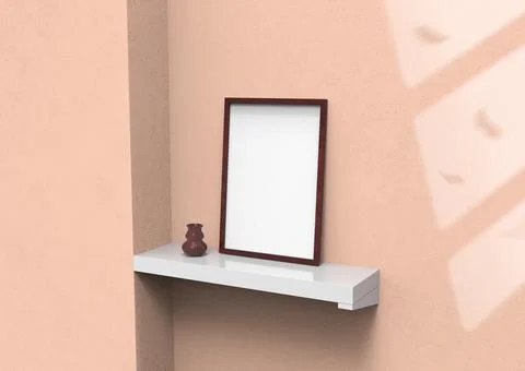 Frame mock up Stock Illustration