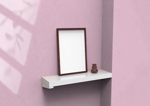 Frame mock up Stock Illustration