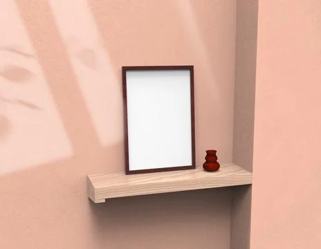 Frame mock up Stock Illustration