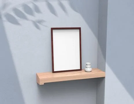 Frame mock up Stock Illustration