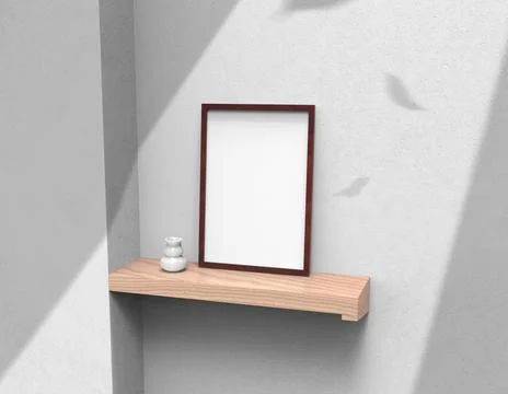 Frame mock up Stock Illustration