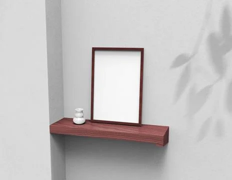 Frame mock up Stock Illustration