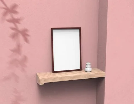 Frame mock up Stock Illustration