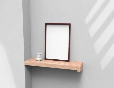 Frame mock up Stock Illustration