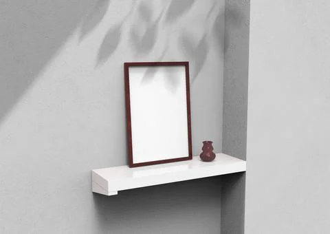 Frame mock up Stock Illustration