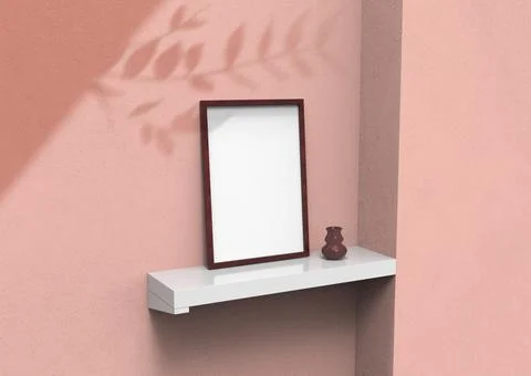 Frame mock up Stock Illustration