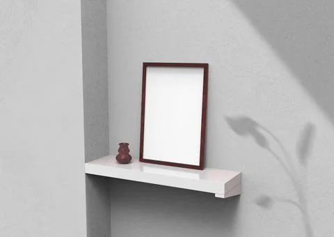 Frame mock up Stock Illustration