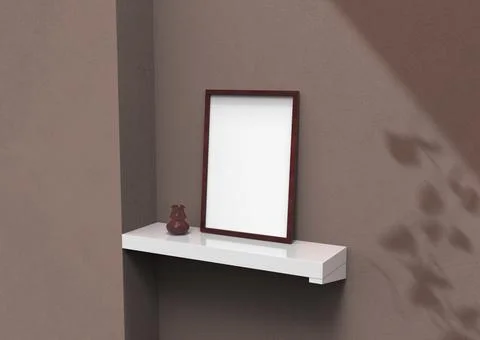 Frame mock up Stock Illustration