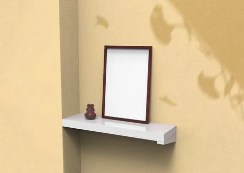 Frame mock up Stock Illustration