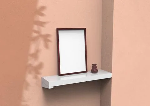 Frame mock up Stock Illustration