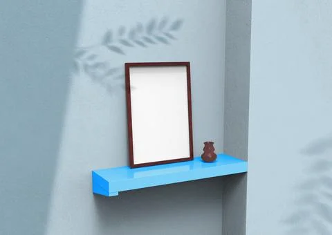 Frame mock up Stock Illustration