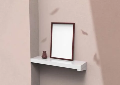 Frame mock up Stock Illustration