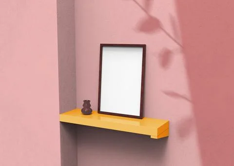 Frame mock up Stock Illustration