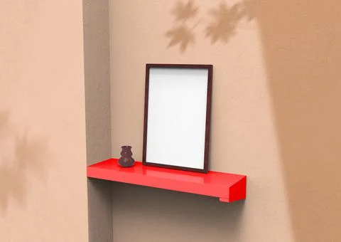 Frame mock up Stock Illustration