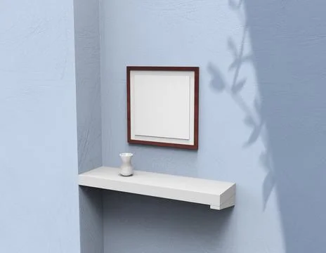 Frame mock up Stock Illustration