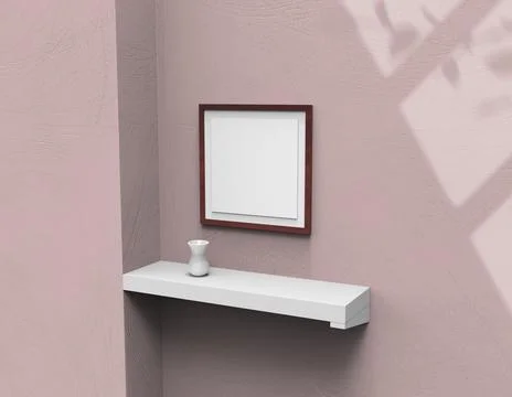 Frame mock up Stock Illustration