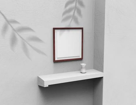 Frame mock up Stock Illustration