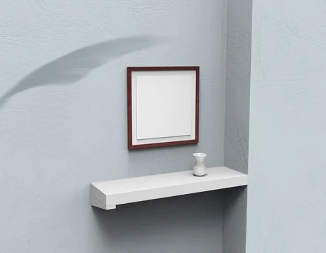 Frame mock up Stock Illustration