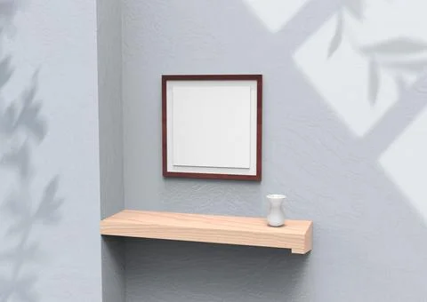 Frame mock up Stock Illustration