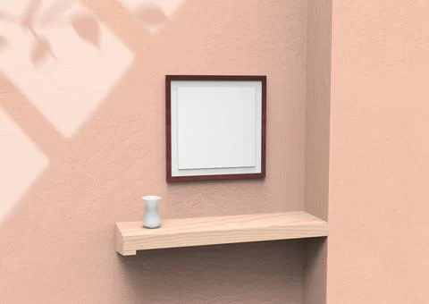 Frame mock up Stock Illustration