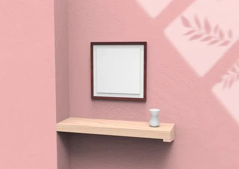 Frame mock up Stock Illustration