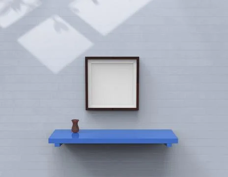 Frame mock up Stock Illustration