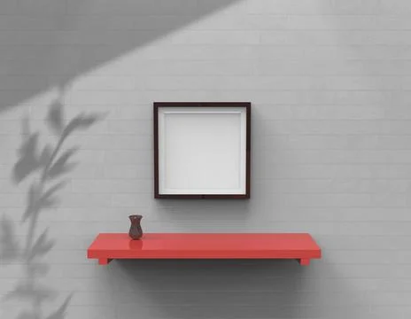 Frame mock up Stock Illustration