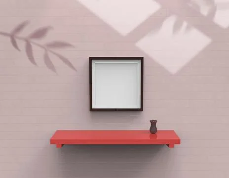 Frame mock up Stock Illustration