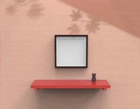 Frame mock up Stock Illustration