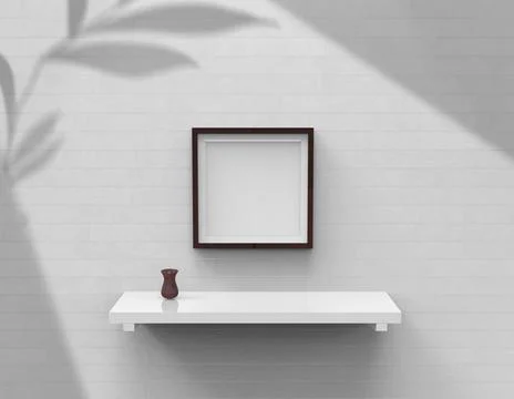 Frame mock up Stock Illustration