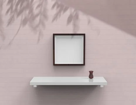 Frame mock up Stock Illustration